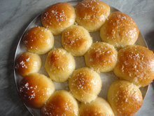 Pão caipira (pão de mandioca)