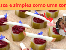 Simples e fresco: crítica gastronômica revela uma receita de aperitivos saudáveis e deliciosos!