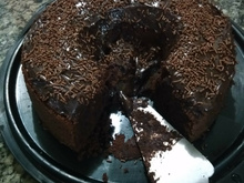 Bolo de cacau