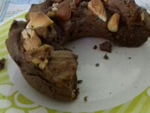 Bolo fit de whey e batata doce