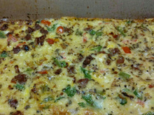 Fritada de carne no forno
