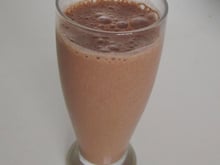 Milkshake de chocolate com cremogema