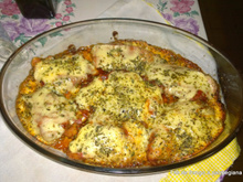 Peito de frango à parmegiana