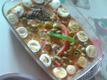 Peixada ao creme de leite