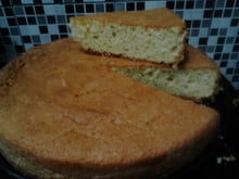 Pão de ló de fubá extra fofo
