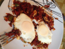 Shakshuka israelense