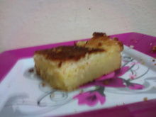 Quadradinho cremoso de fubá