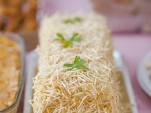 Cachorro quente de forno