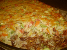 Torta de legumes leve