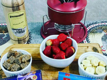 Fondue   de Chocolate Fácil