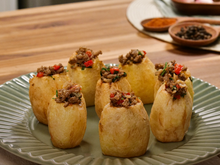 Buraco quente de batata