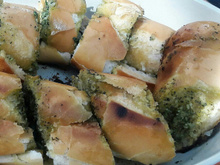 O famoso pão de alho para churrasco