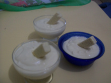 Mousse cremoso de limão