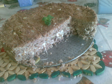 Quibe assado e recheado