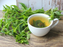 Chá de Hortelã e gengibre refrescante 