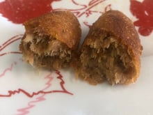 Croquete alemão de carne