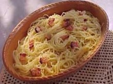 Espaguete à carbonara