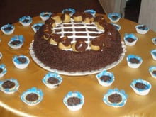 Empadinha de brigadeiro