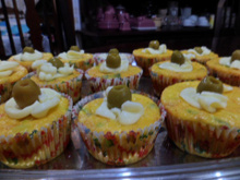 Cupcake salgado