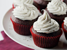 Cupcake Veludo Vermelho