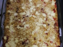 Torta de batata com bacon