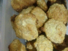 Biscoito de aveia com banana