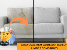 Limpe o seu sofá com esse utensílio que você COM CERTEZA tem na sua cozinha!