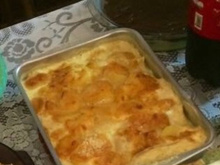 Batata au gratin (gratinada)