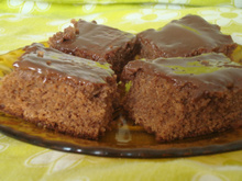 Bolo aerado de chocolate