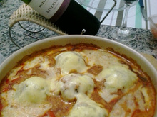 Almôndegas ao molho de vinho tinto