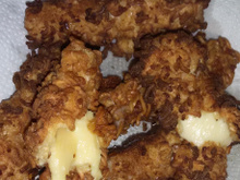 Miojo recheado com queijo