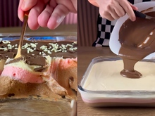 A sobremesa que marcou os anos 80: mousse napolitana fácil, cremosa e com uma pitada de nostalgia