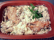 Filé de frango com palmito