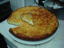 Torta cremosa de queijo