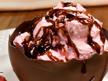 Taça de chocolate fácil