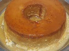 Pudim na panela de pressão