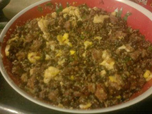 Feijão tropeiro à mineira