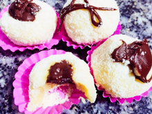 Brigadeiro de ninho com nutella