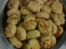 Salgadinho de queijo ralado