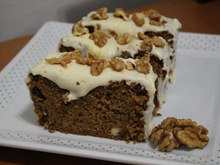 Bolo de cenoura integral (receita inglesa)