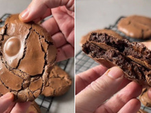 Cookies “brownies” de chocolate: receita simples, sem glúten, nem lactose, e com apenas 6 ingredientes