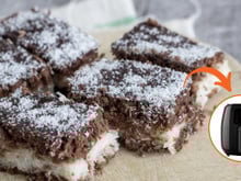 Dá para fazer bolo que já sai recheado da airfryer? Resultado é surpreendente!