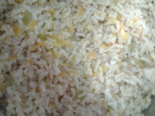 Arroz integral temperado