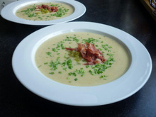 Sopa espumante (agridoce)