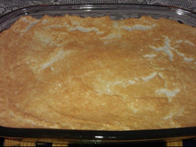 Banana com creme e suspiro