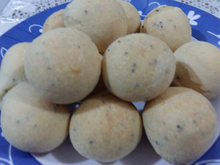 Pão de queijo de batata doce