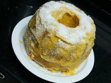 Bolo de custard (creme pasteleiro)