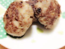 Bolinho de carne moída com farinha de milho