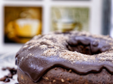 Bolo de cacau sem glúten e sem lactose