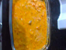 Bifes de microondas ao creme